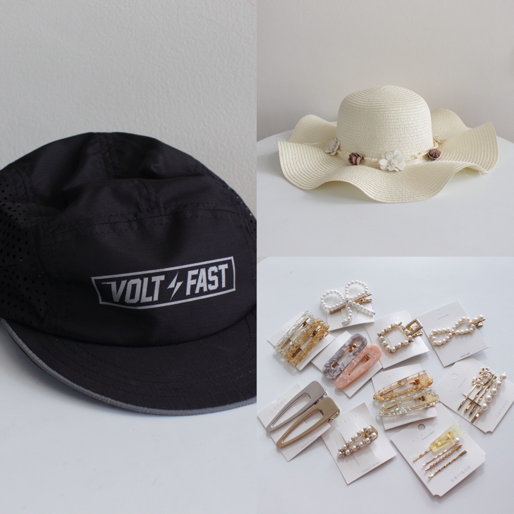 PRELOVED/NEW Topi/Jepit Rambut