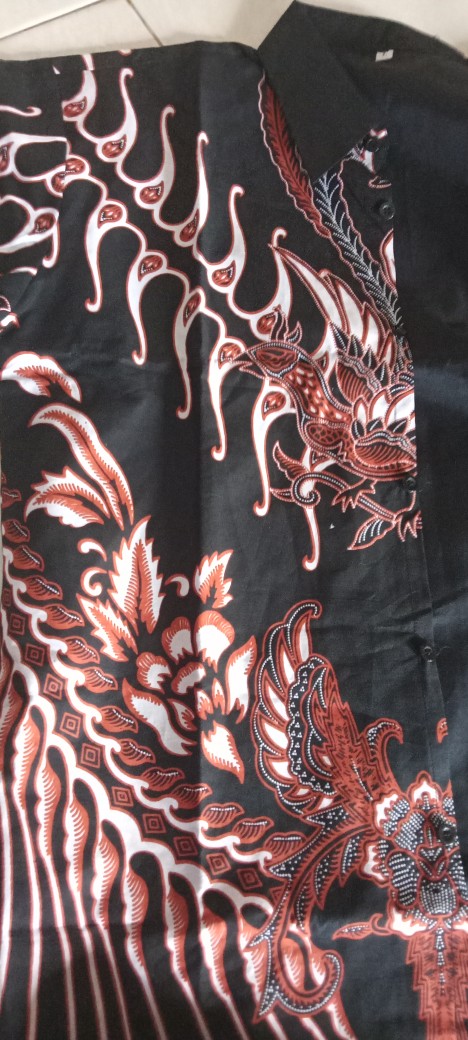 Bhisma Kemeja Batik Pria Modern Full Furing Bahan Katun Sragenan By Kanaya