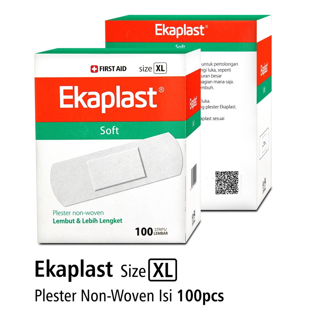 Plester Luka Non Woven Ekaplast Size XL Onemed Box Isi 100 Strip OJ2