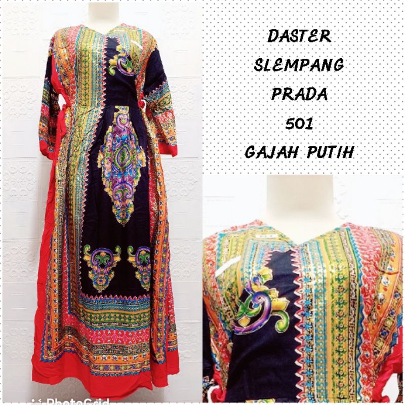 DASTER GAJAH PUTIH SLEMPANG PRADA 501