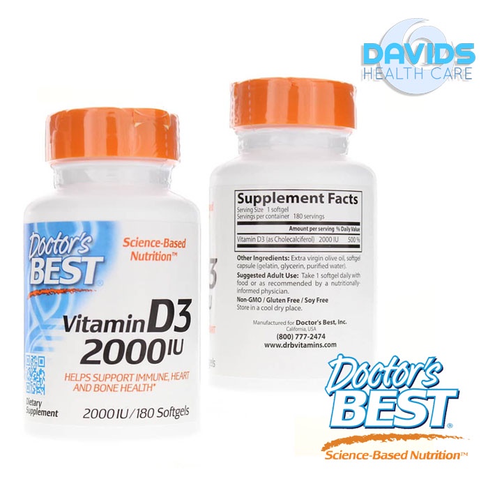 Doctor Best Vitamin D3 2000 Iu Vit D
