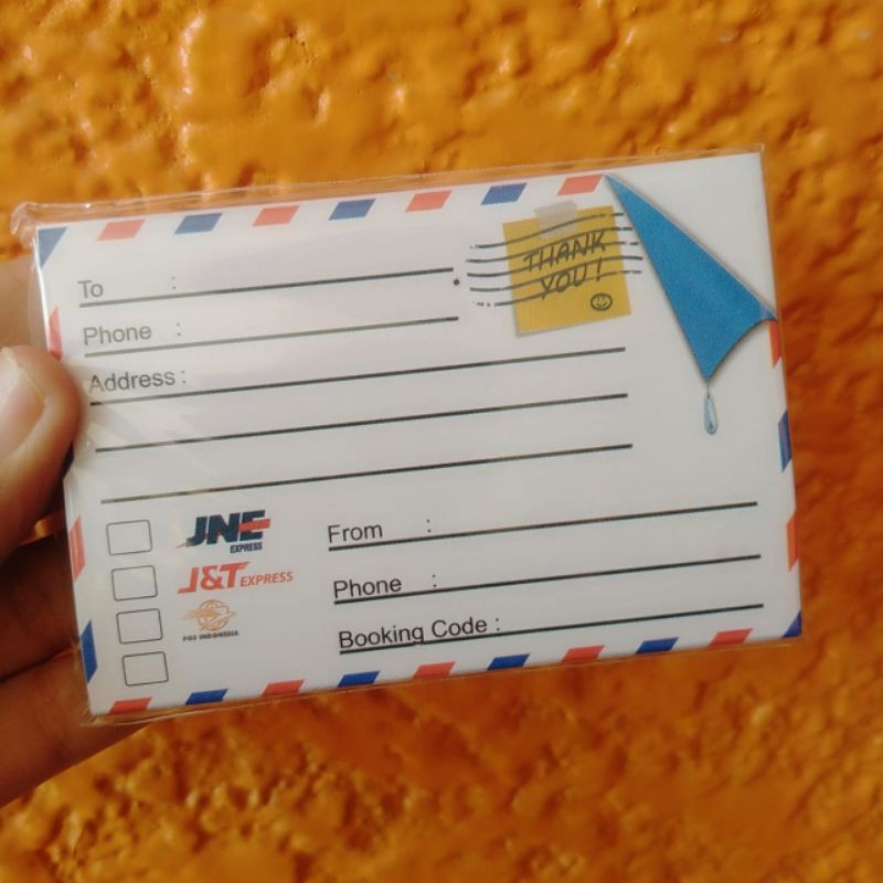 

percetakan medan. stiker pengiriman olshop