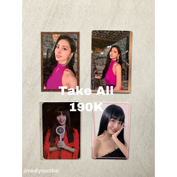 Photocard Twice Momo Sana Jihyo Dahyun Tzuyu Fancy FS