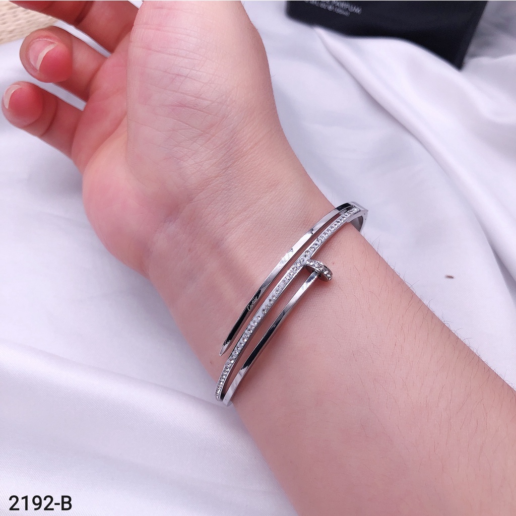 Gelang Titanium Permata Perhiasan Fashion 4106/2192