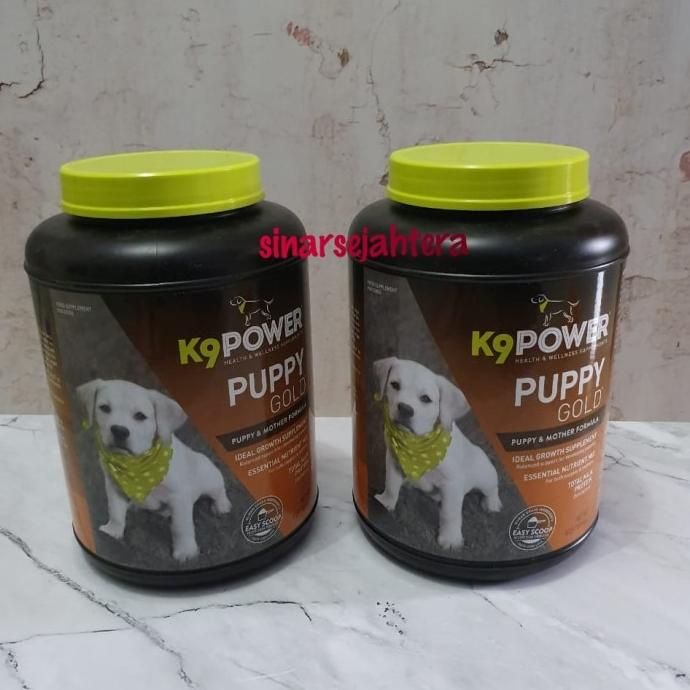Supplement Vitamin Anjing K9 Power Puppy Gold 1814g