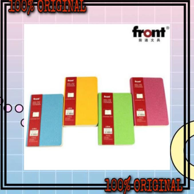 

[[BISA COD]] Front note book ukuran A6 seri D12 146L