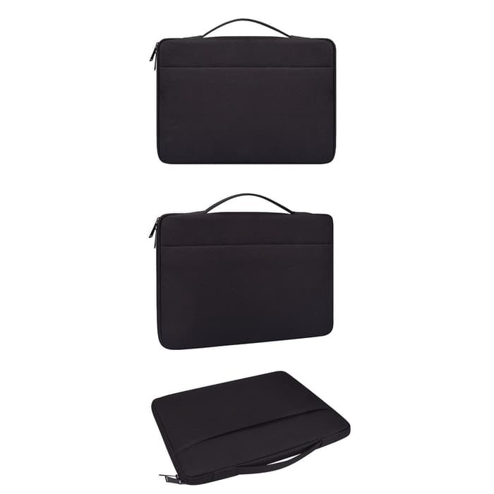 Tas Laptop Softcase Sleeve Case Handbag 14 inch macbook Waterproof - Black