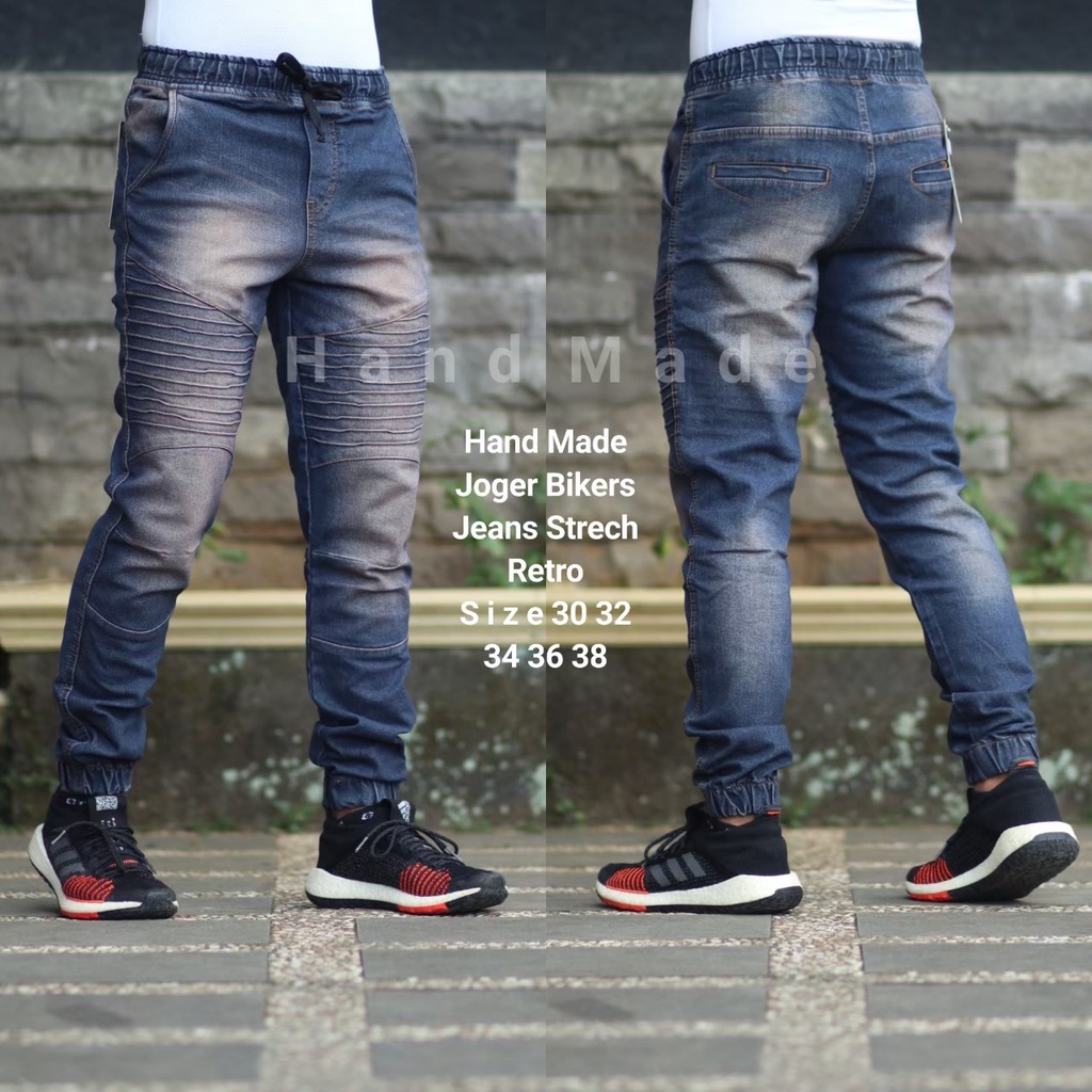 Celana Jeans Joger Handmade Jeans Joger