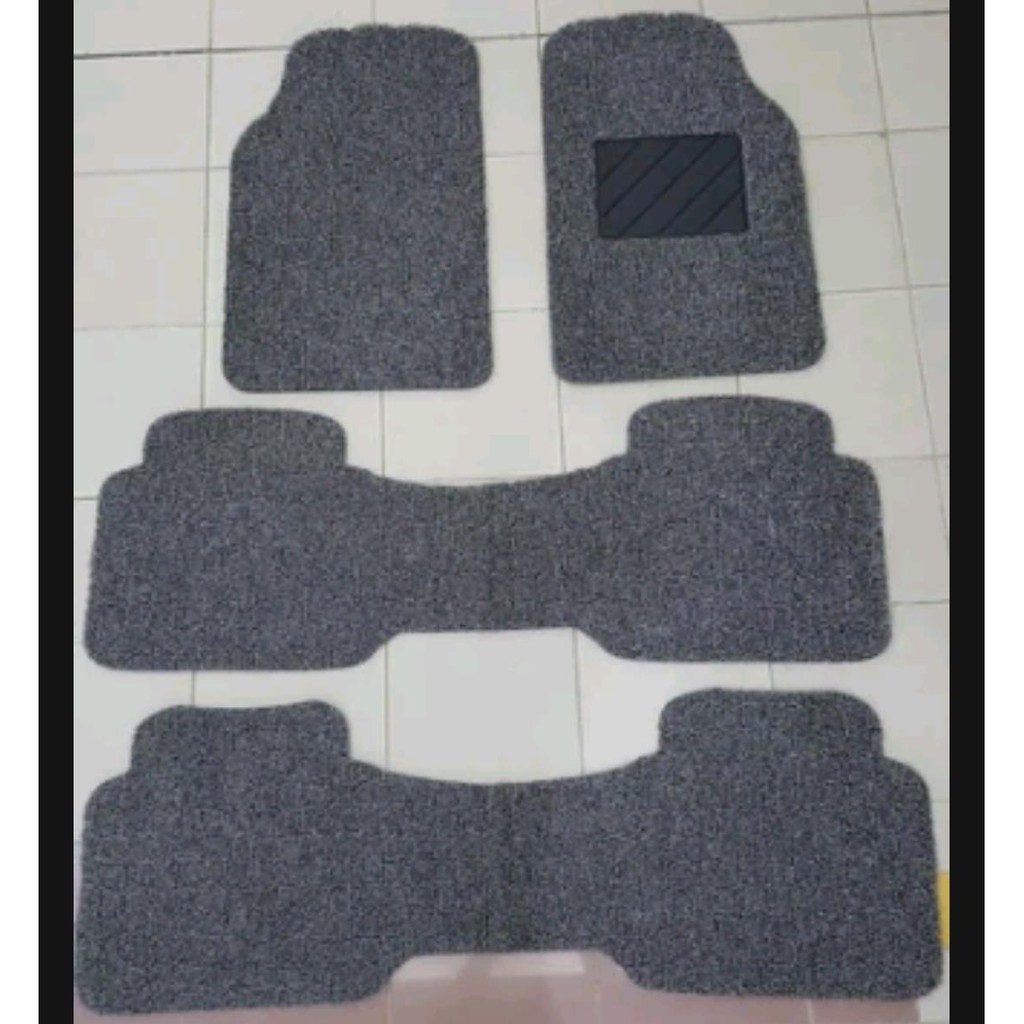 Karpet Mie 3 Baris Grey Mobil Universal