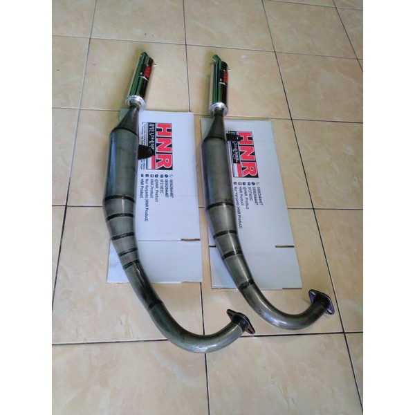 KNALPOT HNR PRODUCT STANDARD RACING RXZ BAHAN GALVANIS
