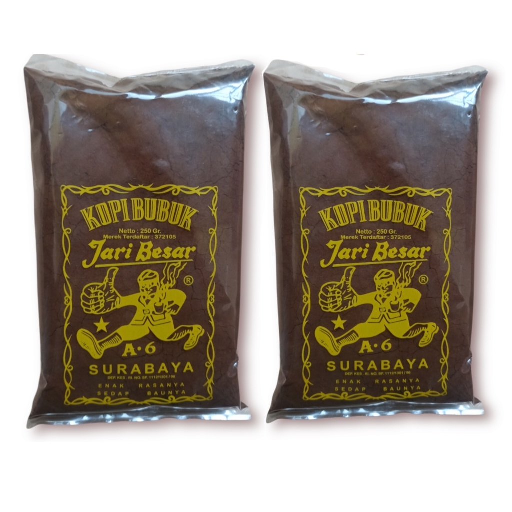 

Kopi Hitam Bubuk Murni Asli Isi 250 Gr Aroma Wangi