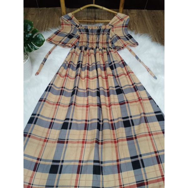 DASTER SMOKE MODEL KERUT DADA TALI BELAKANG MOTIF TERBARU KEKINIAN// DASTER RAYON SMOKE// DASTER SMO