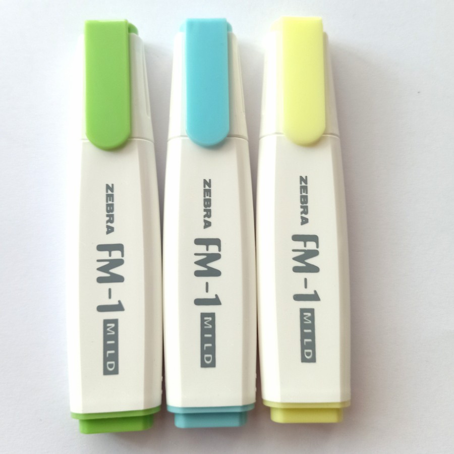 Zebra FM 1 Highlighter - Textliner Mild Colors