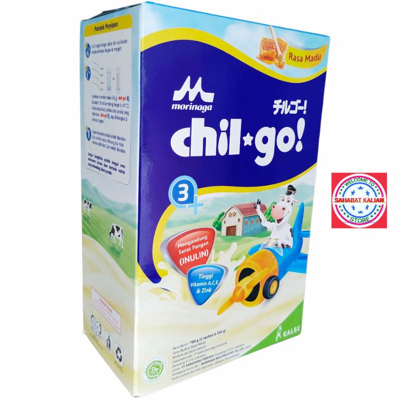 Chil Go Powder 3+ 700gram Usia 3 - 12 Tahun