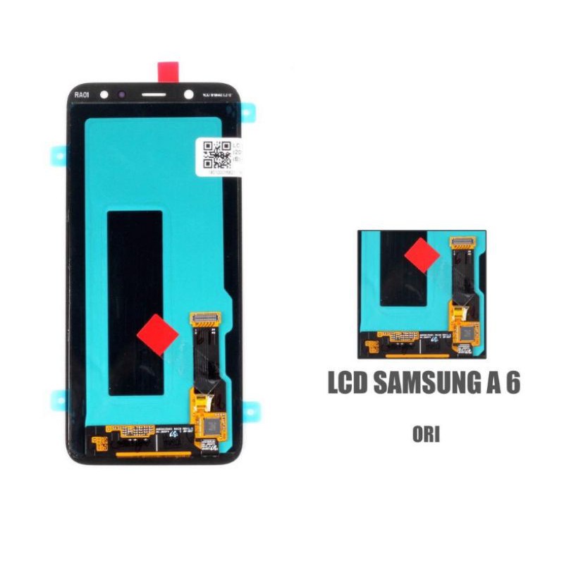 LCD FULLSET SAMSUNG A6 / A600 (2018) ORI OLED