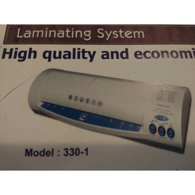 

Mesin Laminating 3301-UK.A3 SIZE +LOW VOLT #GARANSI&BEST PRICE