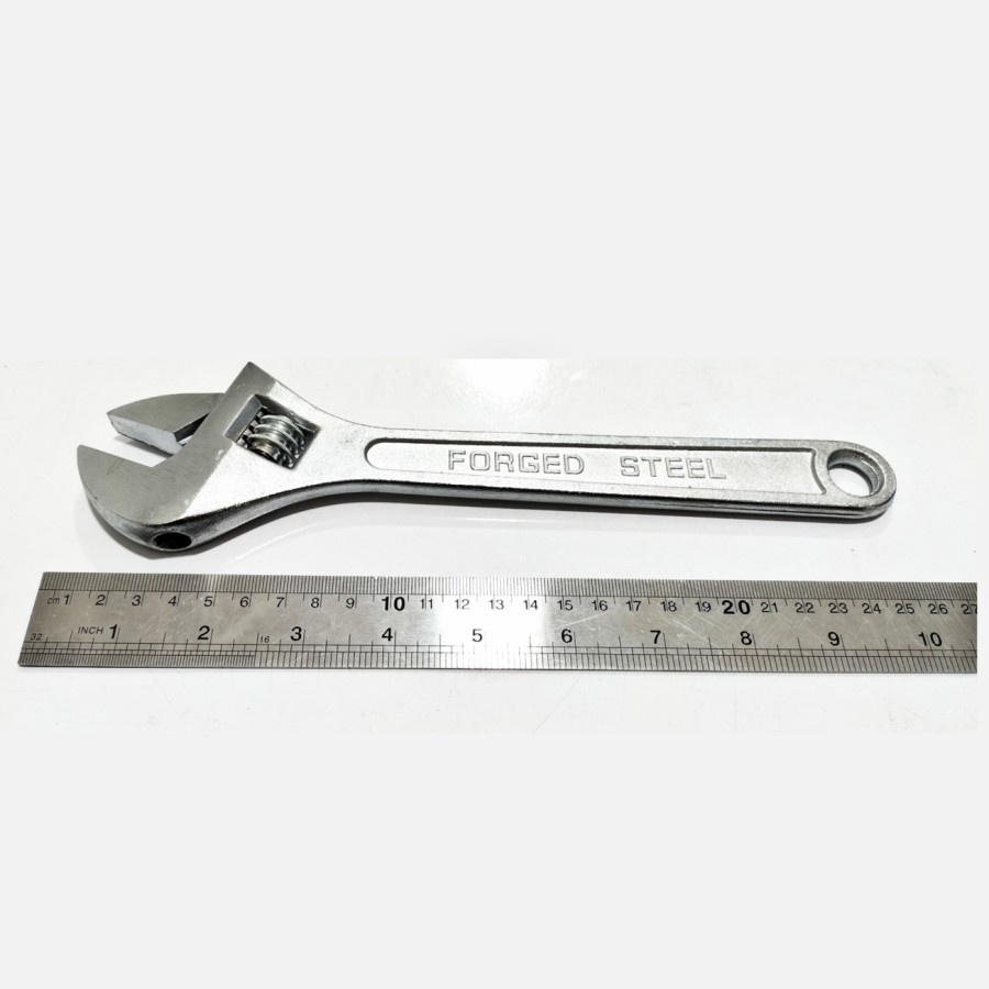 Kunci Inggris Chrome 10inci 250mm Lusinan - Adjustable Wrench 10inch