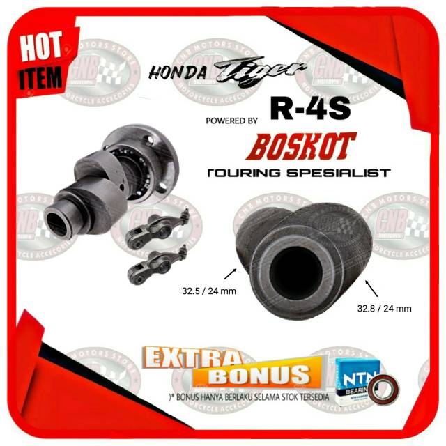 NOKEN AS TEMPLAR ROLLER RRA BOSKOT TOURING GL MEGAPRO TIGER EXTREAM TUNE STROKE UP KLEP BESAR