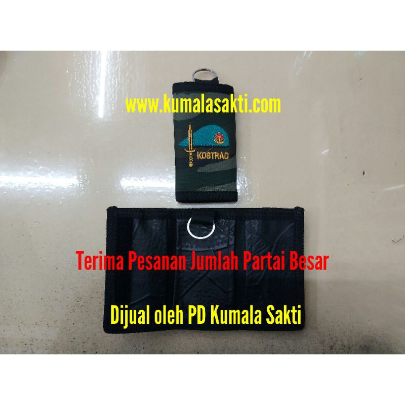 Dompet SNTK TNI AD Kostrad Kopasus Gantungan Kunci Mobil Motor|Dompet Kunci Mobil Motor etoll