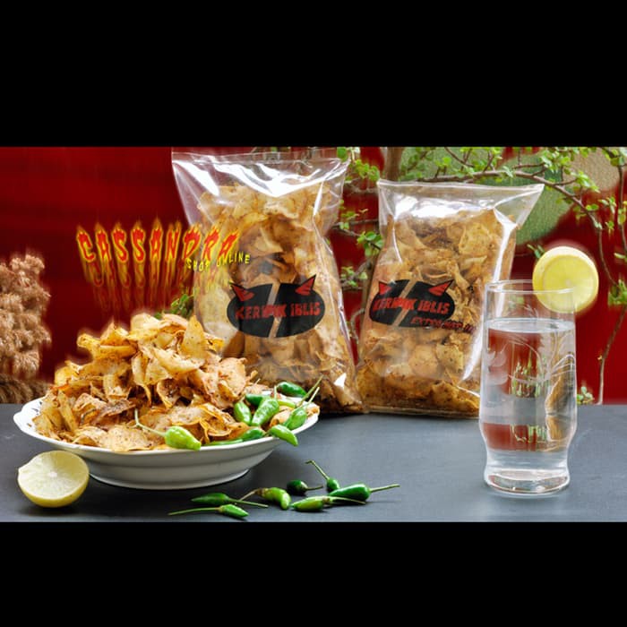 

Keripik IBLIS PAKET 2 KG LEVEL 3 ~ kp1498