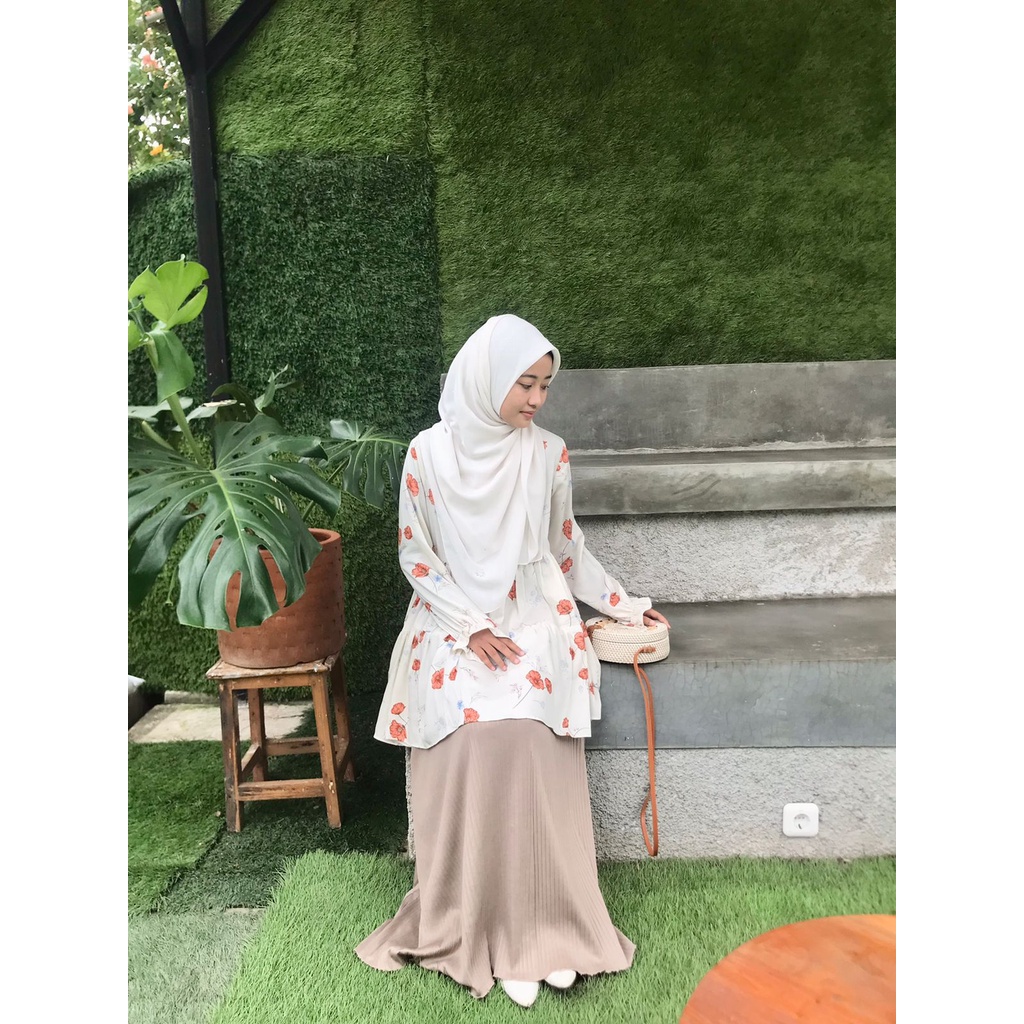 Blouse motif rayon viscose