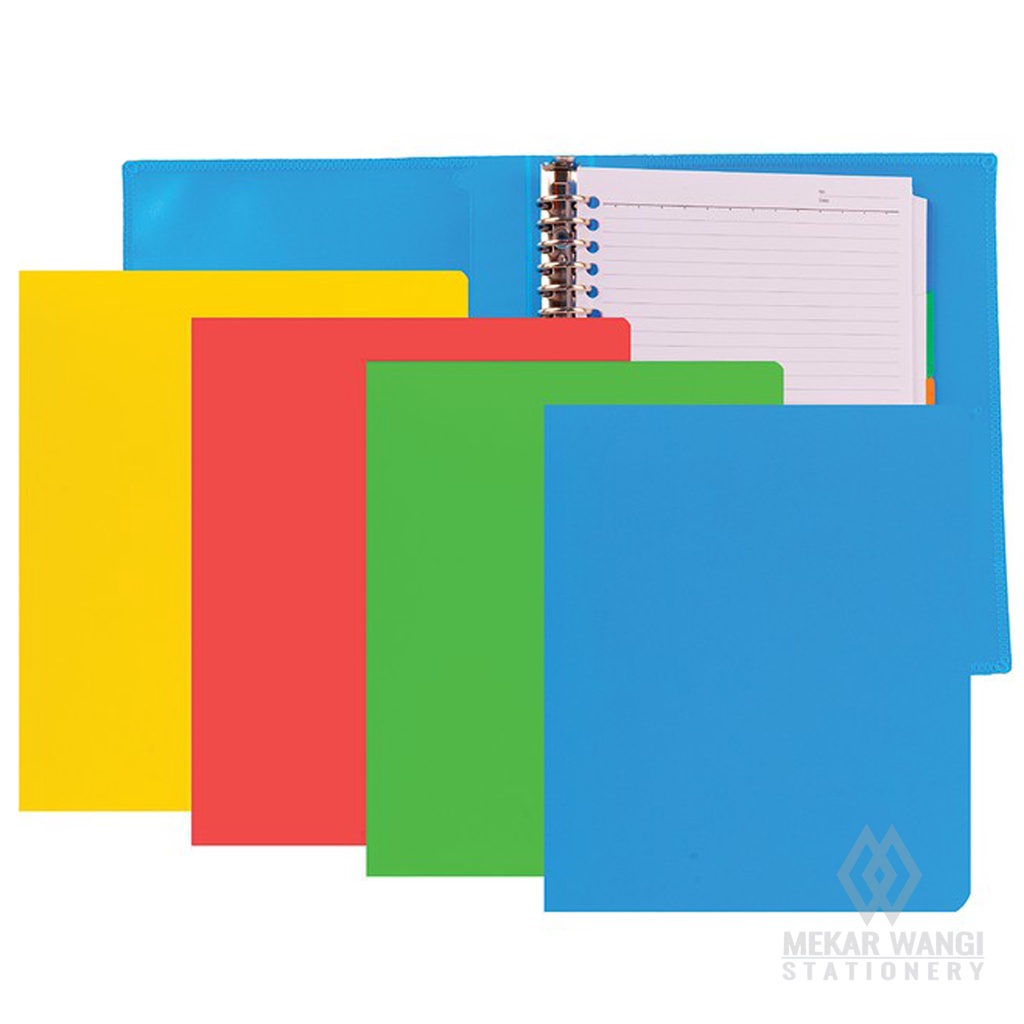 

Joyko Binder Note A5 Polos M505 Buku Catatan Kuliah Sekolah Loose Leaf 20 Ring