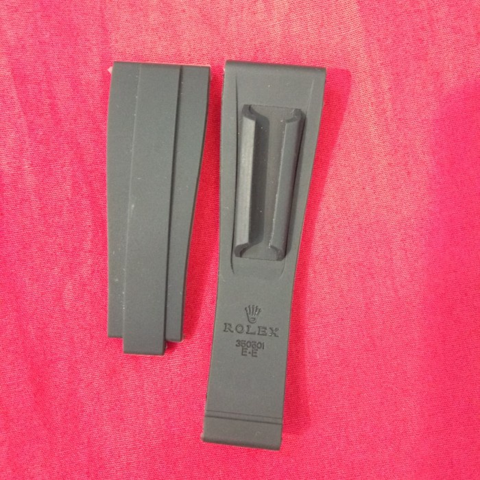 Strap Rubber Tali Jam Rolex Yact Master, Gmt, Submariner,Daytona 1