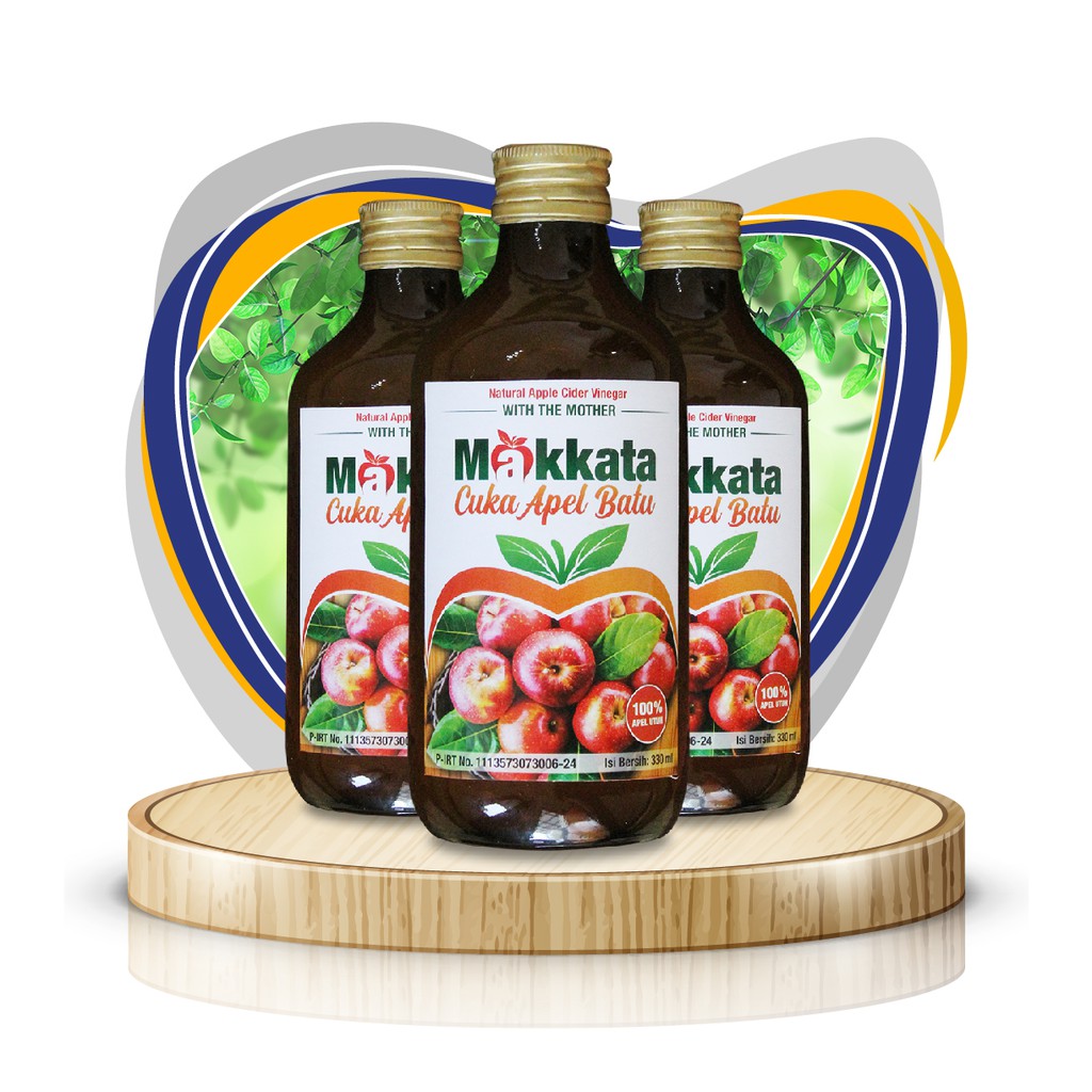 

Cuka Apel HERBAL Makkata
