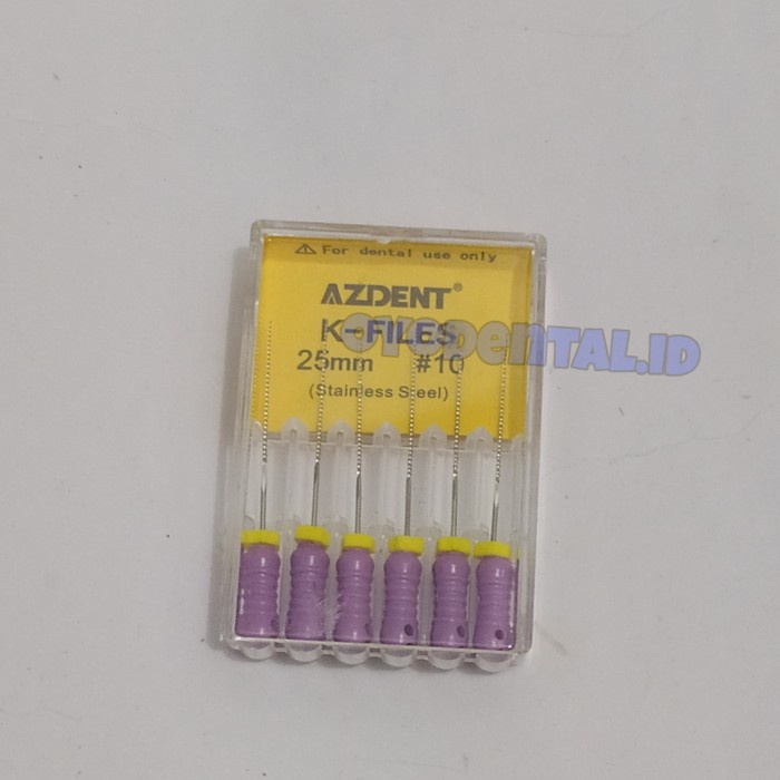 

File-Box- Dental K File / Kfile /Kfiles / K-File Size 10 25Mm Azdent -Box-File.
