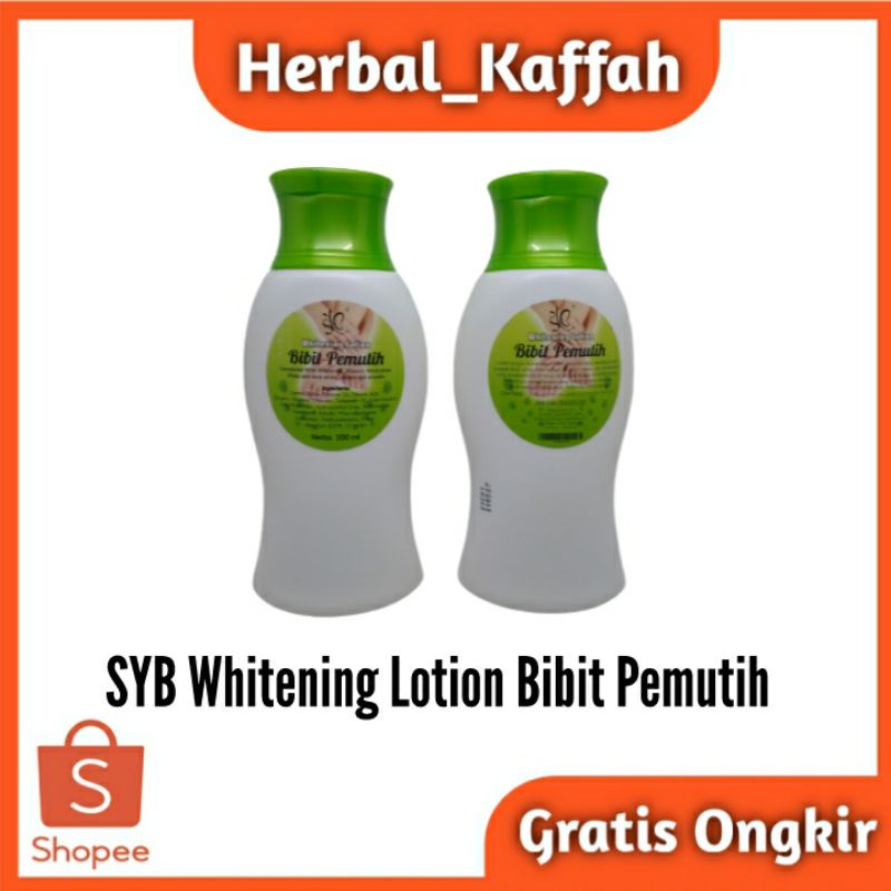 Whitening Lotion Bibit Pemutih Original 100ml SYB Menghilangkan Komedo Mencerahkan Kulit Mengurangi Iritasi