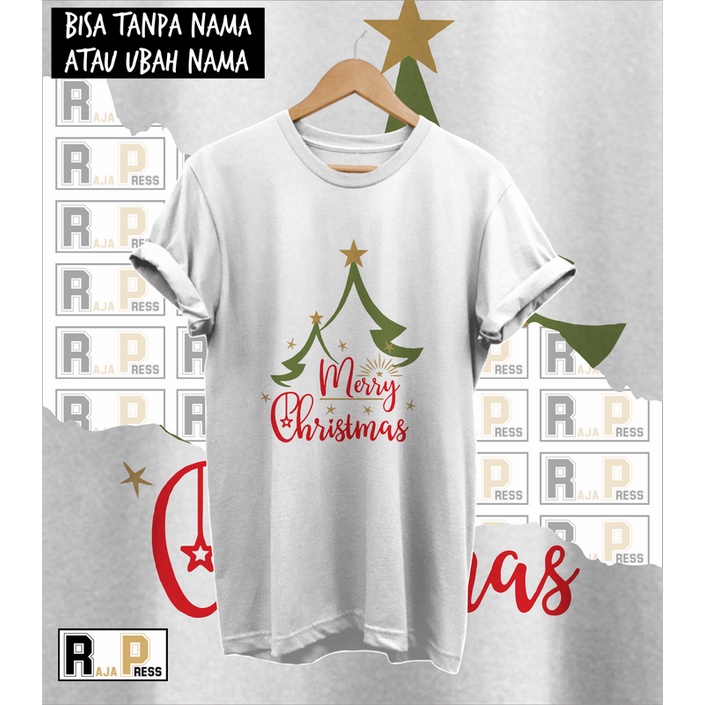 KAOS NATAL POHON TREE NATAL MERRY CHRISTMAS BAJU NATAL