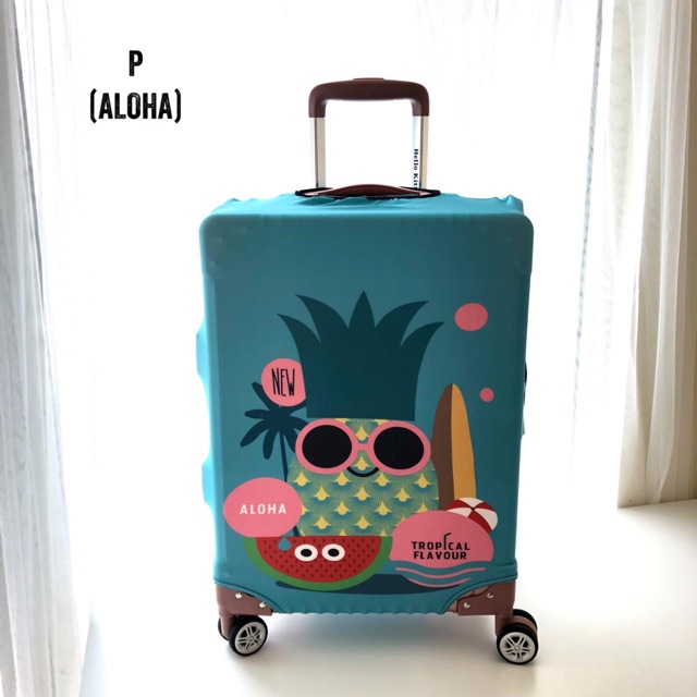 READY STOCK  CARTOON LUGGAGE COVER