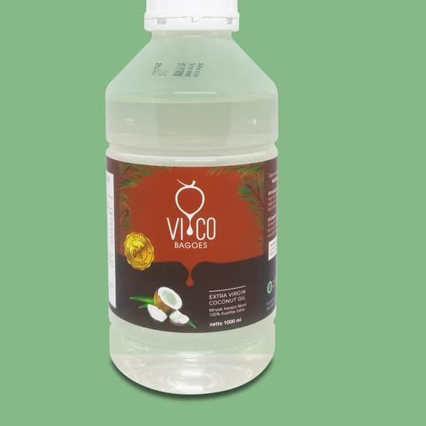 

✦gti❁ *TERLARIS* VICO Bagoes Extra Virgin Coconut Oil (VCO 1L) 1 liter Minyak Kelapa #