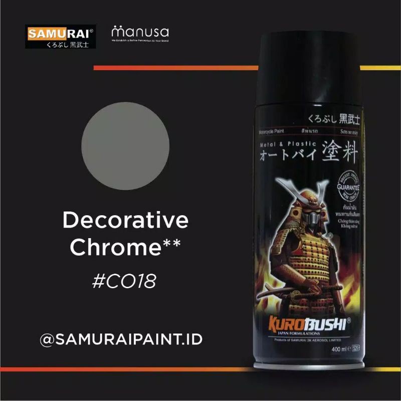 Cat Samurai Paint Decorative Chrome C018** 400ml