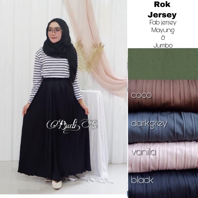 ROK PLISKET / rok plisket mayung / rok plisket hyget / rok panjang plisket