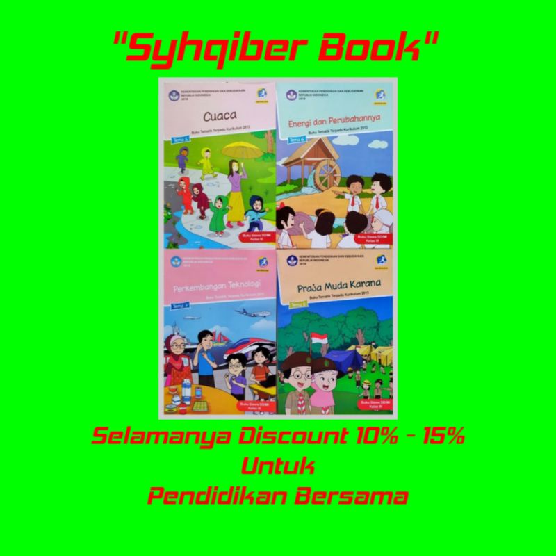 

BUKU PAKET TEMATIK SD KELAS 3 TEMA (5 6 7 8)