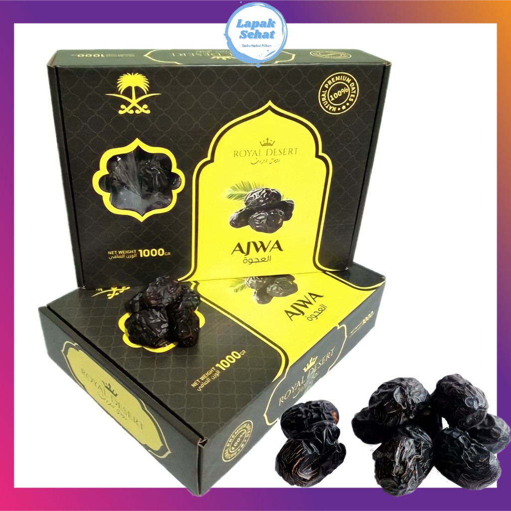 

KURMA AJWA NABI MADINAH ROYAL DATES SUPER EKSLUSIF PREMIUM ORIGINAL