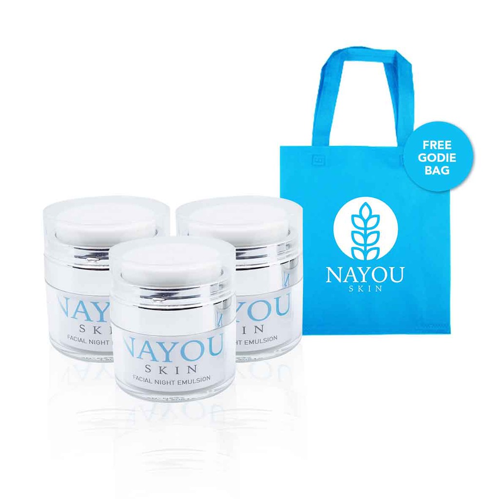 

[TRIPLEPACK] Nayou Skin Facial Night Emulsion