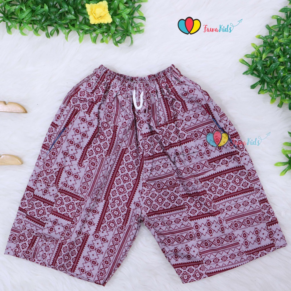 Celana Hawai Batik 4 5 Tahun Celana Pendek Batik Harian Celana Hawai Batik 4 5 Tahun Celana Pendek Batik Harian