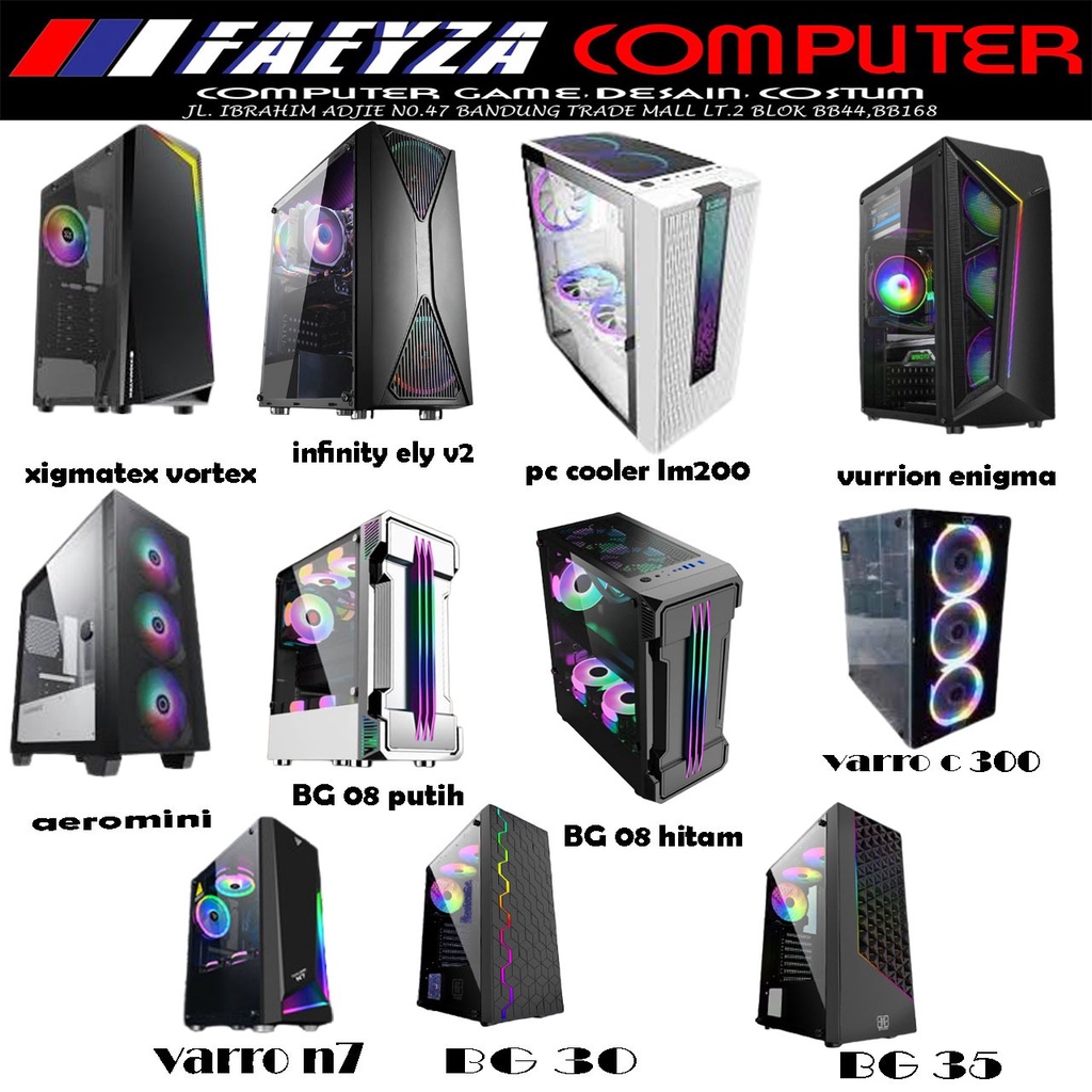 PC Gaming CPU ONLY  Intel Core I3 10105F Ram DDR4 8Gb Vs VGA 4GB DDr5 Hemat Bergaransi