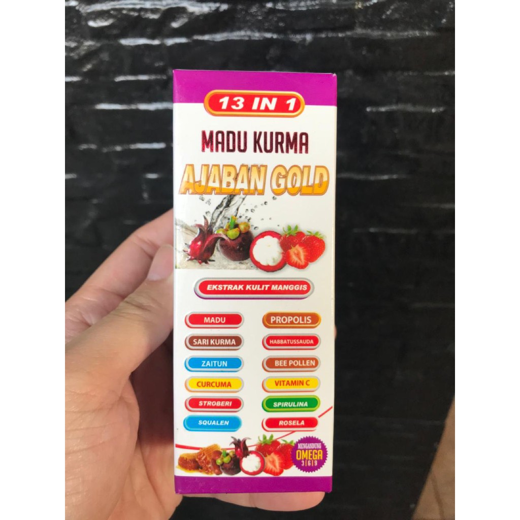 

Madu Kurma Ajaban Gold 13 in 1 150 gr