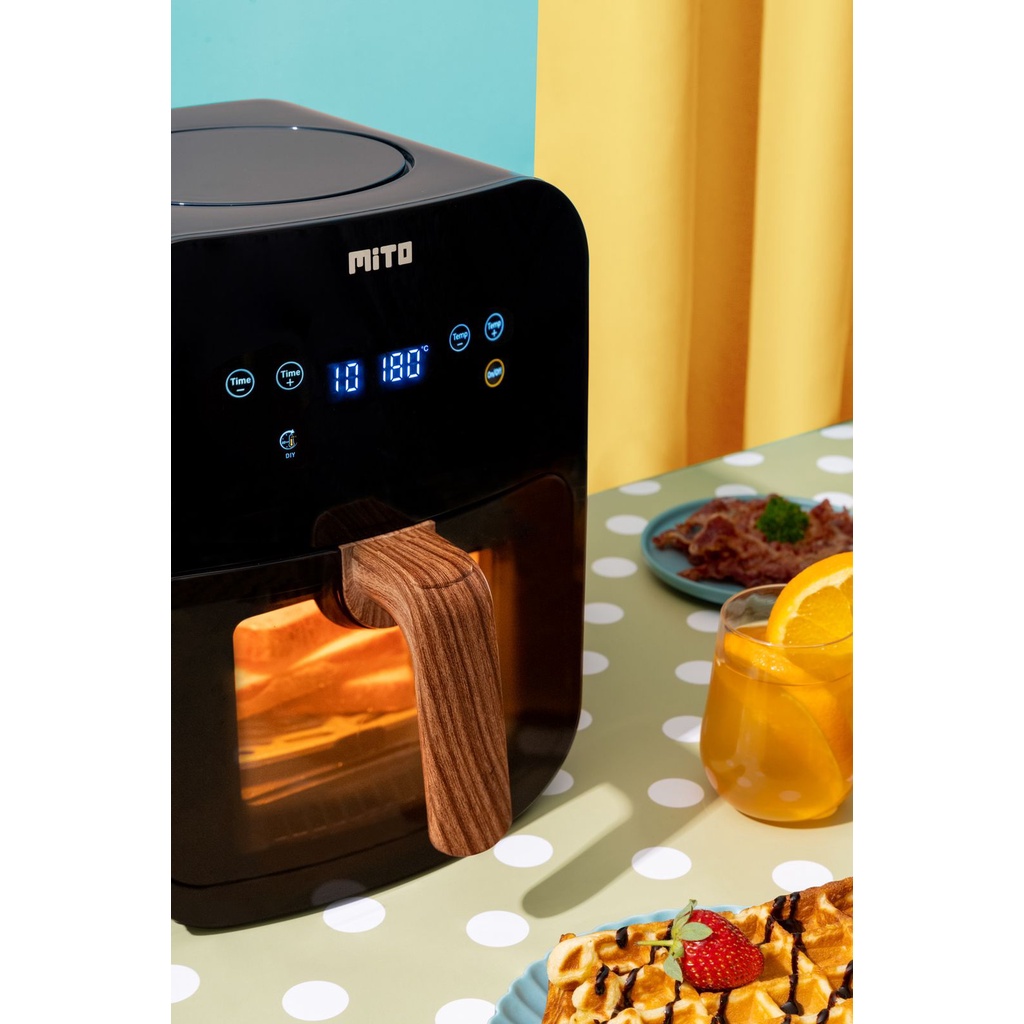 MITO AIRFRYER AIR-FRYER DIGIFRY AF8 AF-8 AF 8 CRYSTAL