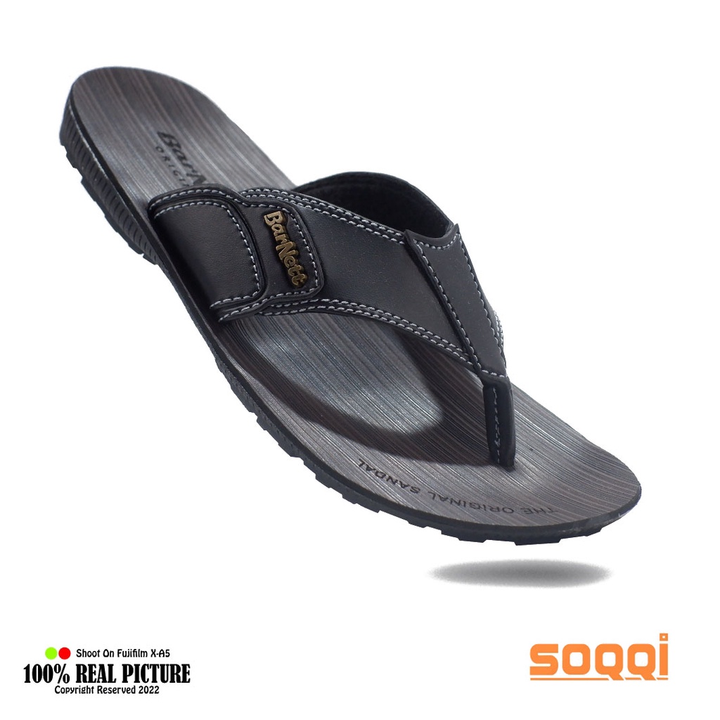 Sandal japit pria modern 2022 - Sandal kasual pria terbaik bisa untuk acara santai atau resmi Sendal cowok kulit sintetis jepit Barnet original Barnett rally pro 03 39-43