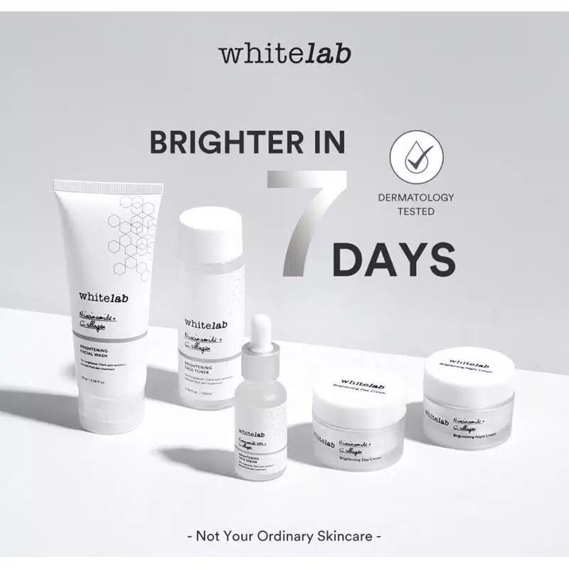 whitelab paket wajah + serum