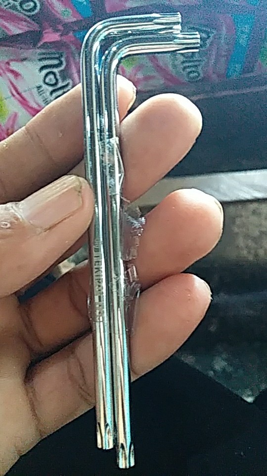 Tekiro Kunci L Bintang Panjang Eceran T10 T15, T20, T25, T27, T30