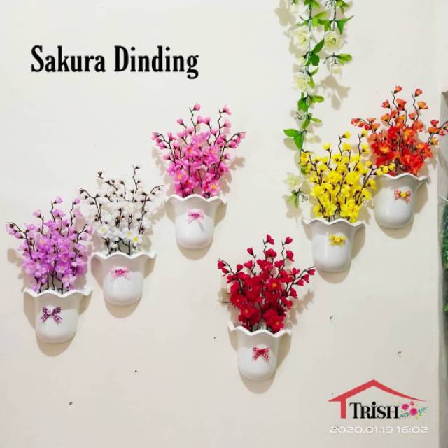 SAKURA DINDING  BUNGA  DINDING  HIASAN  DINDING  Shopee  Indonesia