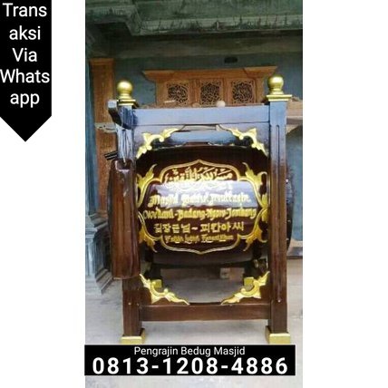 ( Bayar Setelah Bedug Sampai Di Lokasi Anda ) Bedug Masjid Besar Beduk Masjid Kayu Jati Kulit Sapi K