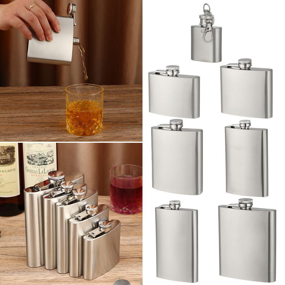 Nanas Hip Flask Pesta Pernikahan Alkohol Wine Perlengkapan Minum Whiskey Holder