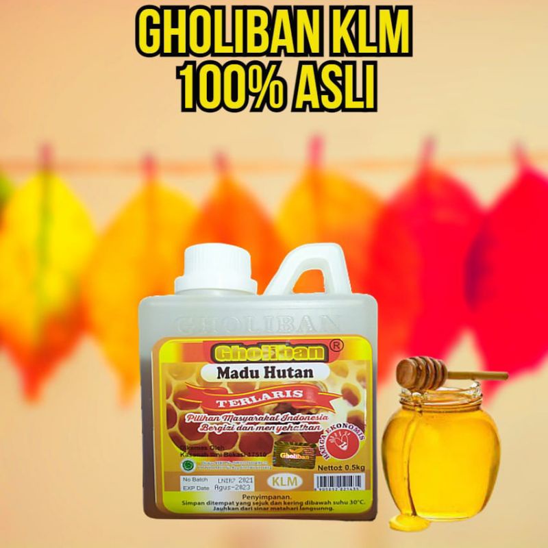 Madu Murni Herbal Asli Original Hutan Kalimantan Gholiban 500 gram