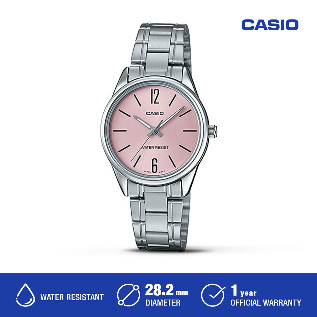 Casio Jam Tangan Wanita LTP-V005D-4BUDF | Shopee Indonesia